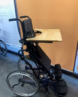 机仕事に最適? 昇降椅子&スタンディング車いす8